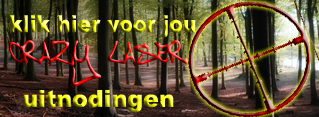 Lasergame uitnodiging